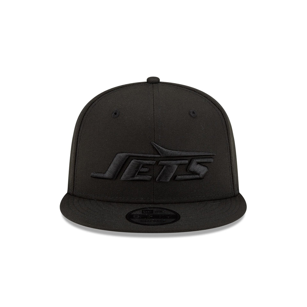 New York Jets Basic Black on Black 9FIFTY Snapback