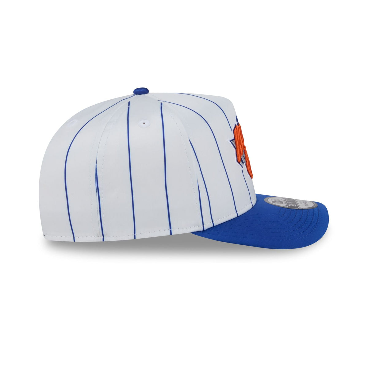 New York Knicks Satin Pinstripe 9FIFTY A-Frame Snapback Hat