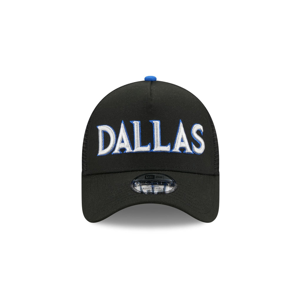 Dallas Mavericks 2025 City Edition 9FORTY A-Frame Trucker Hat
