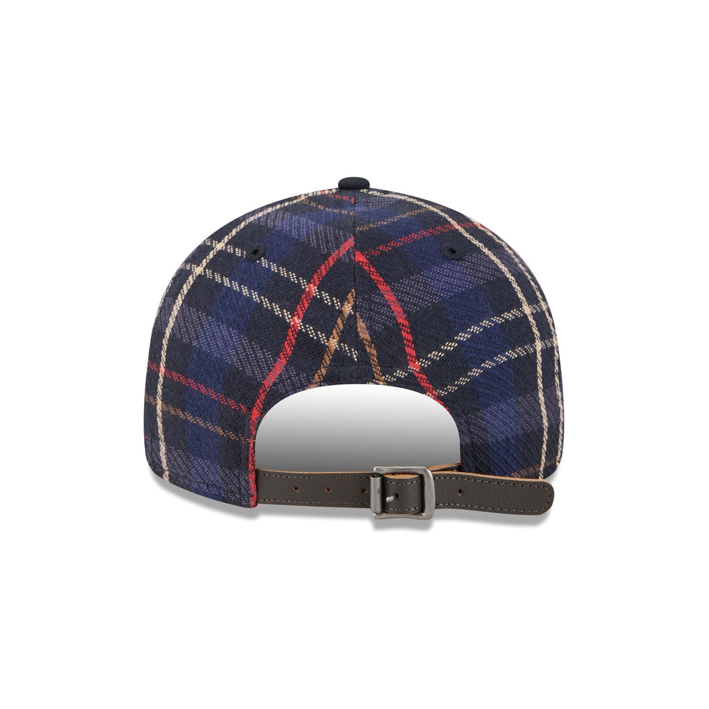 Boston Celtics Grunge Plaid Retro Crown 9FIFTY Adjustable Hat
