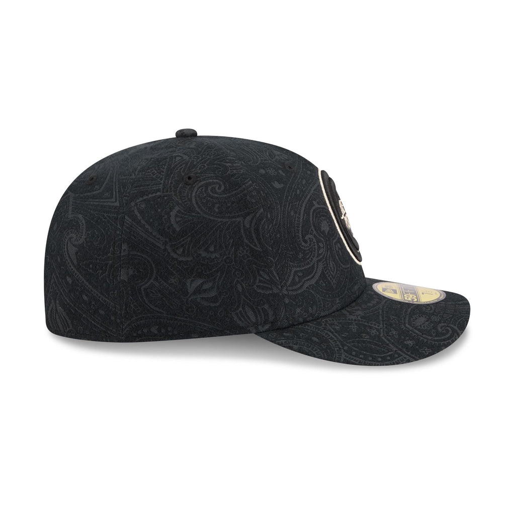 Detroit Pistons Three Looms Brushed Cotton 59FIFTY Fitted Hat