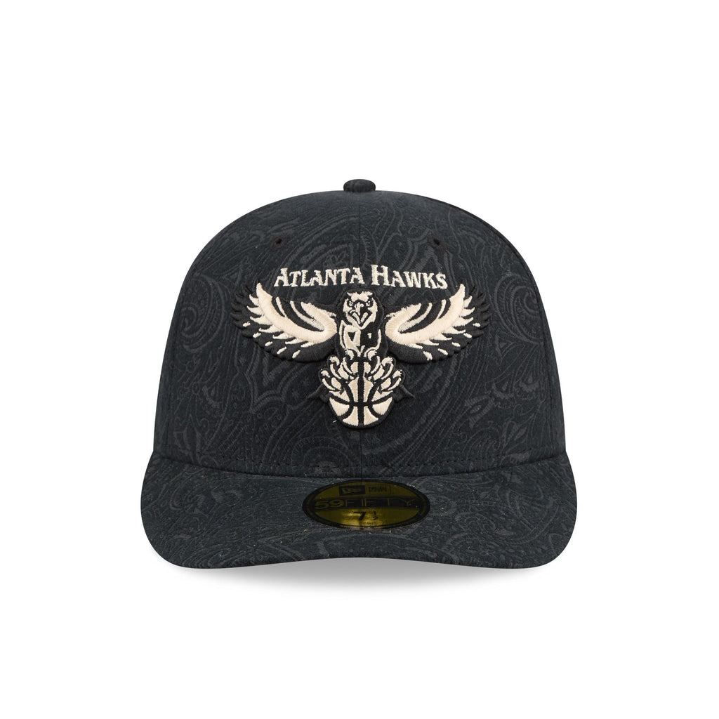 Atlanta Hawks Three Looms Brushed Cotton 59FIFTY Fitted Hat