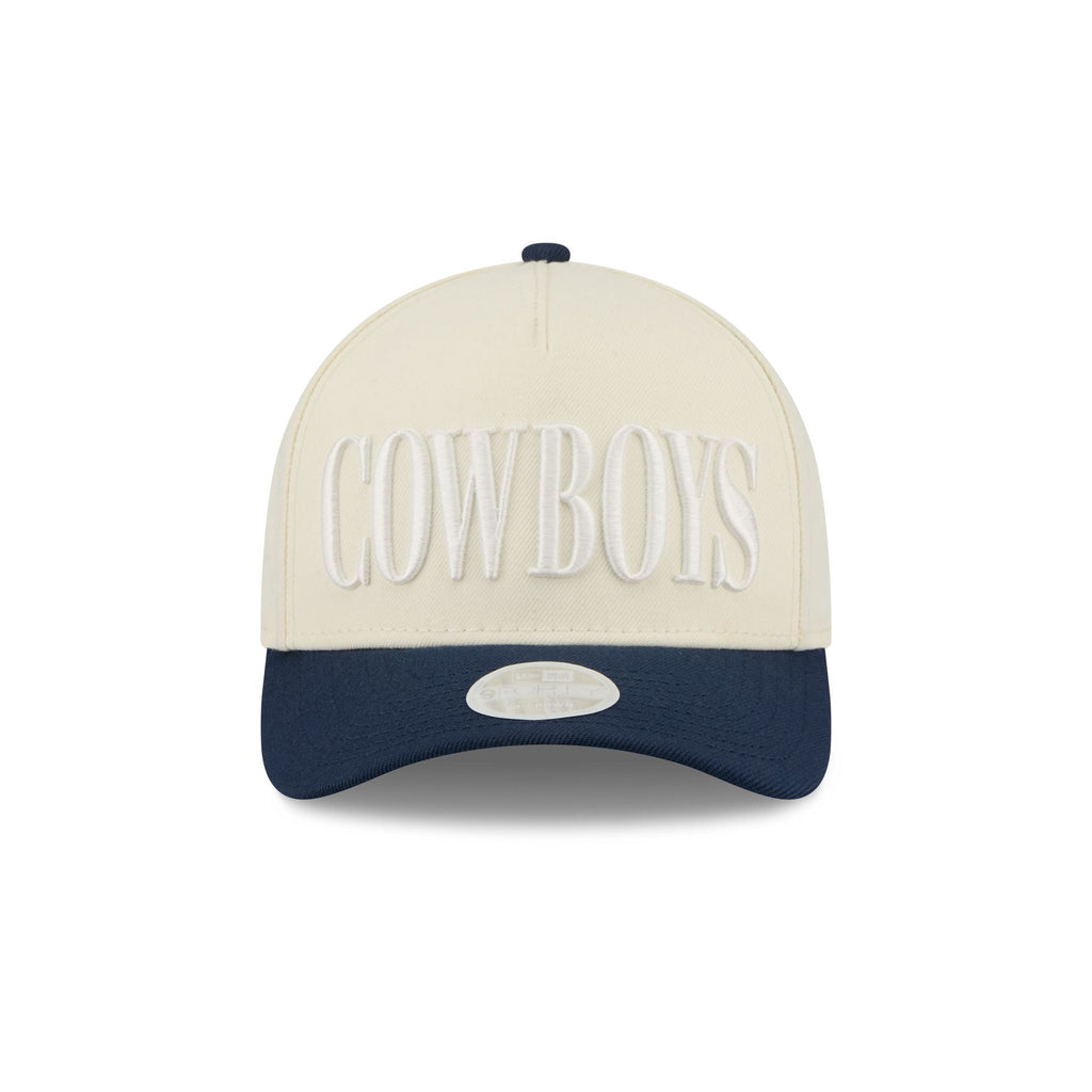 Dallas Cowboys Two Tone Chrome Women's 9FORTY M-Crown A-Frame Snapback Hat