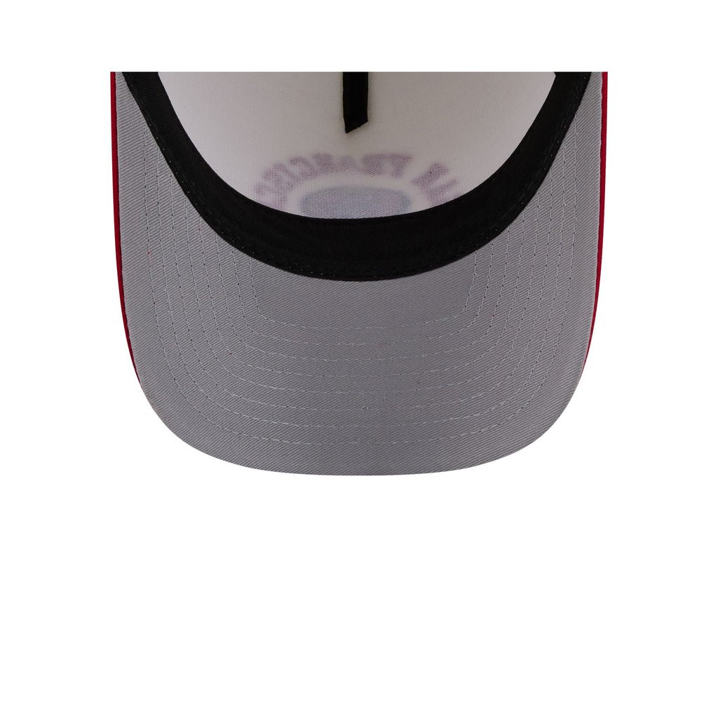 San Francisco 49ers Arched Graphic Chrome White 9FORTY M-Crown A-Frame Snapback Hat