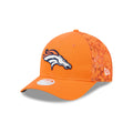 Denver Broncos Floral Mesh Women's 9FORTY M-Crown Trucker Hat