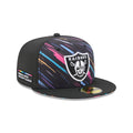 Las Vegas Raiders 2026 Crucial Catch 59FIFTY Fitted Hat