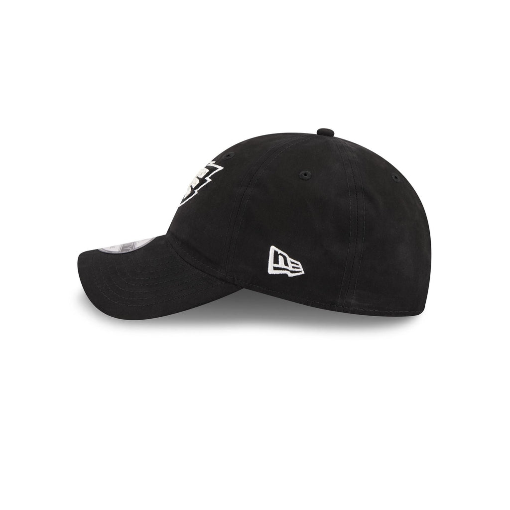 Philadelphia Eagles Nylon Black 9TWENTY Adjustable Hat