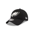 Philadelphia Eagles Nylon Black 9TWENTY Adjustable Hat
