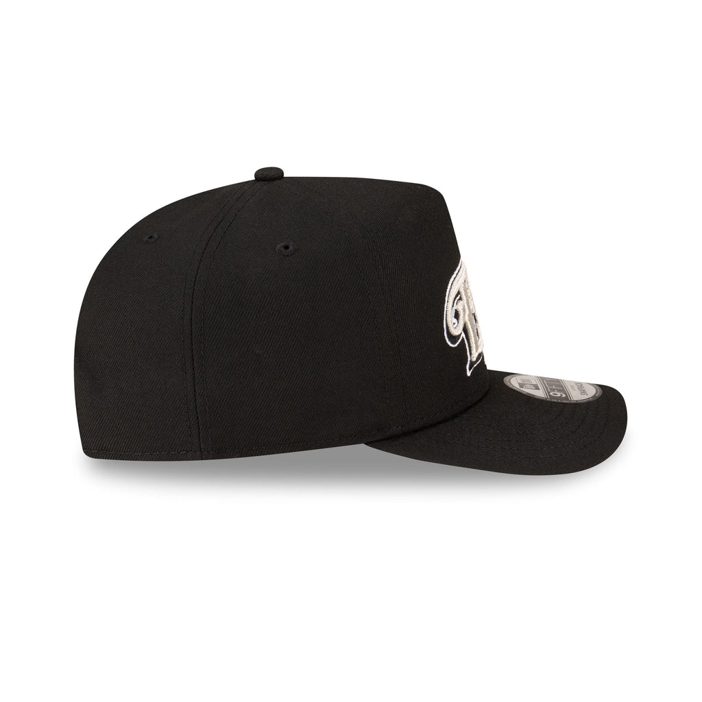 Born x Raised x Philadelphia Eagles Script Black 9FIFTY A-Frame Snapback Hat