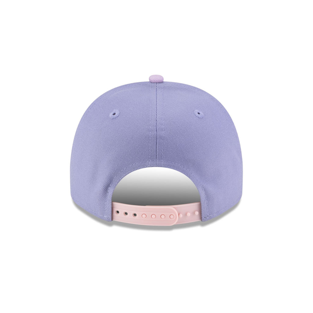Atlanta Braves Lavender 9FIFTY A-Frame Snapback Hat